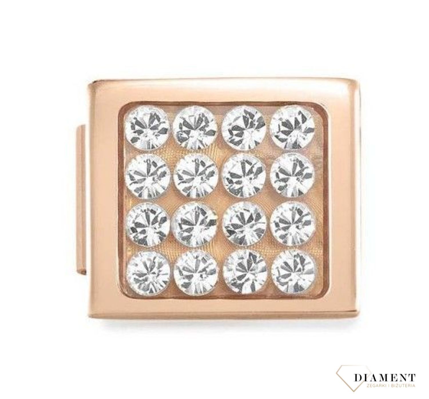 Nomination zawieszka Szampańskie kryształy Swarovskiego pave 230603 15 Zawieszki Nomination ✓ Wyjątkowy prezent ✓ Nomination ✓ Bransoletka Nomination ✓ Bransoletka ze stali ✓ Gwarancja najniższej ceny ✓ Zapraszamy! (1).jpg